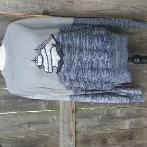 Gant by Michael Bastain Ocean Academy Sailboat Sweater 2XL 100% Cotton